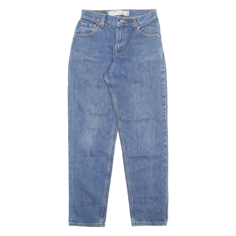 LEVI'S Womens Jeans Blue Classic Tapered W28 L30