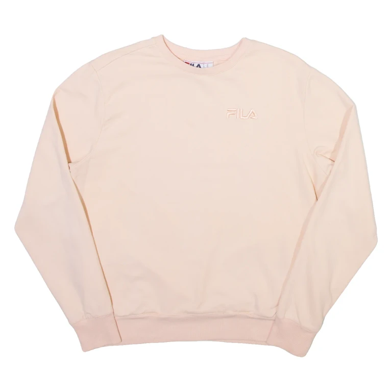 FILA Womens Sweatshirt Pink XS