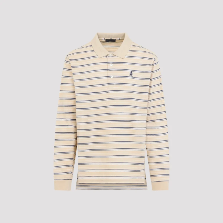 PRADA - Prada Striped Piqué Polo