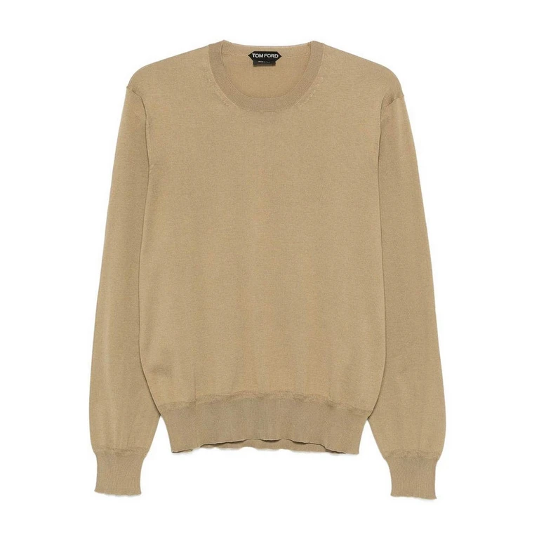 Tom Ford Pull Col Rond - Beige