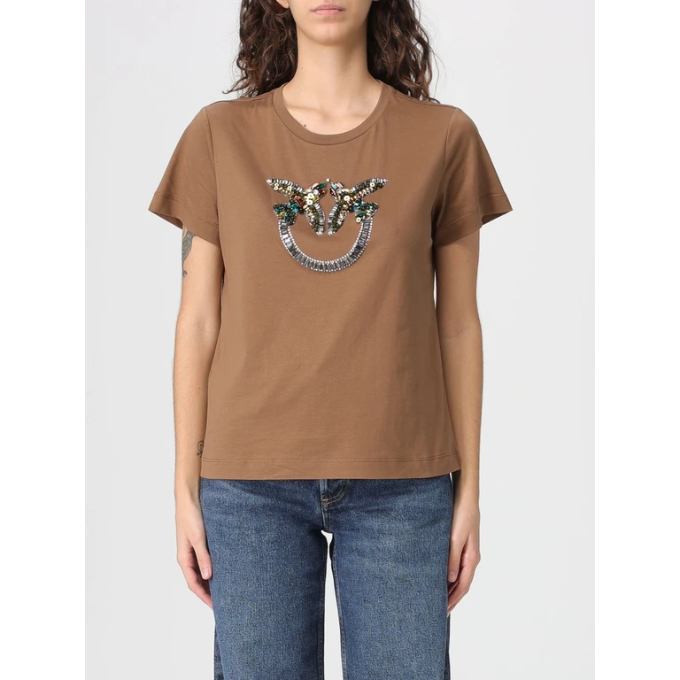 T-Shirt Woman color Brown (100535A33FL78)
