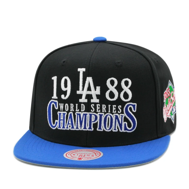 Men's MLB World Series Champions Snapback Coop Dodgers Snapback Caps