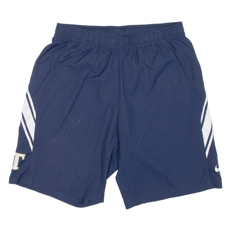 NIKE Mens Sports Shorts Blue Relaxed M W28