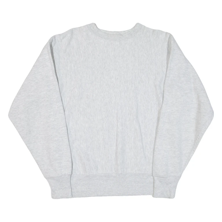 SUPER SWEATS Mens Sweatshirt Grey M