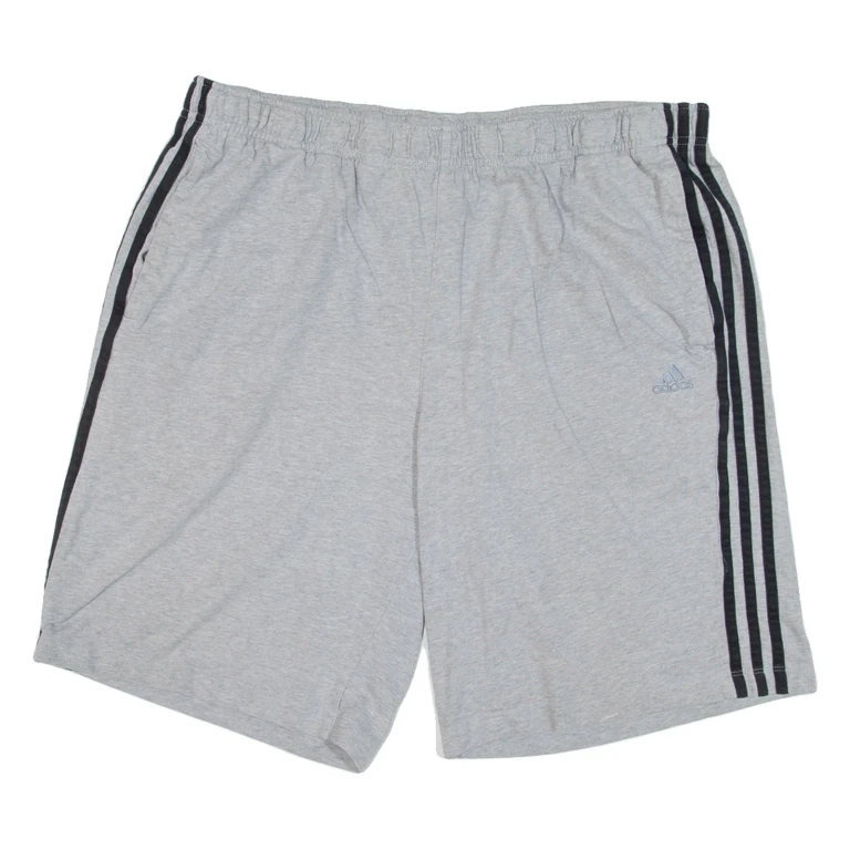 ADIDAS Mens Casual Shorts Grey Relaxed 2XL W36