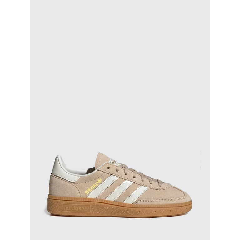 Boy's Handball Spezial Sneakers in Leather and Suede with 3-Stripes Logo (JP8238)