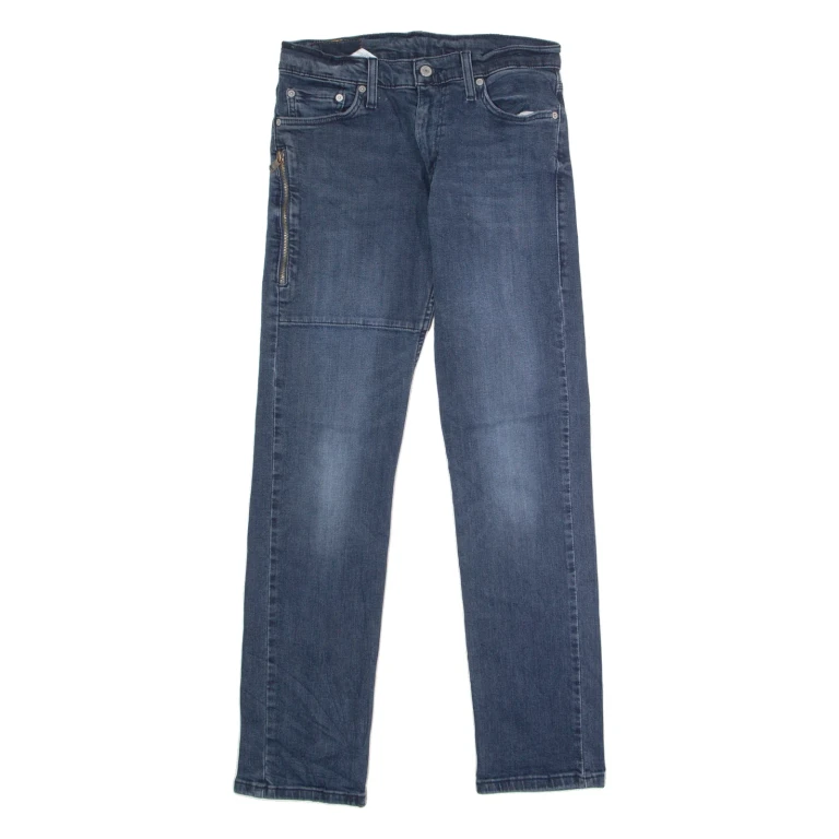LEVI'S 511 Jeans Mens Blue Skinny Straight Stone Wash W30 L32