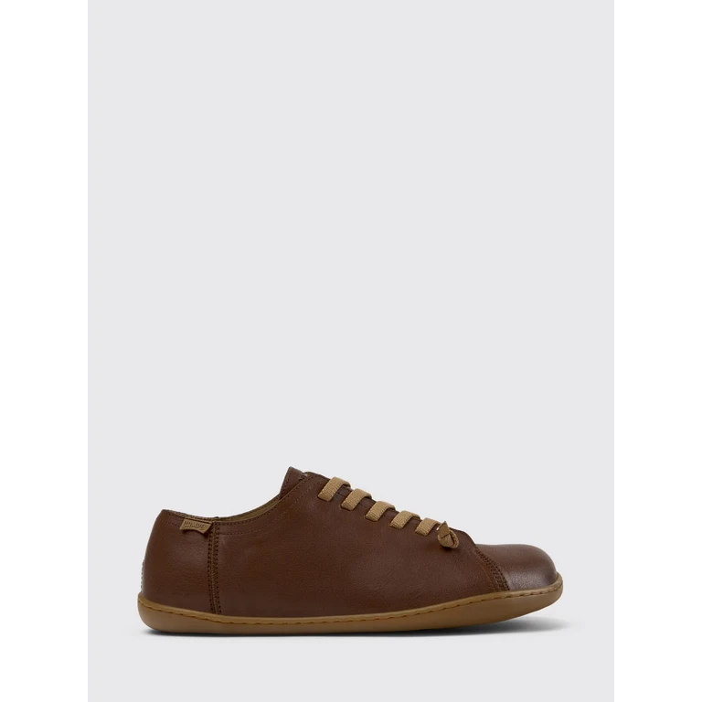 Peu Smooth Leather Slip-On Trainers with Elasticated Laces (17665-318PEUCAMI0)