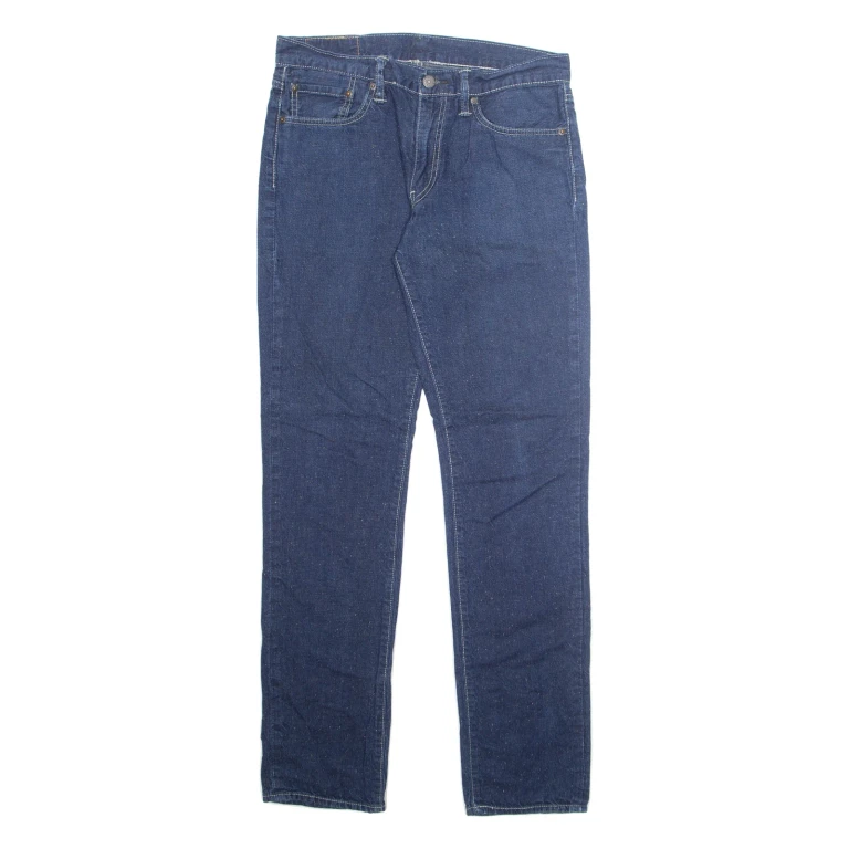 LEVI'S Womens Trousers Blue Regular Tapered W32 L34