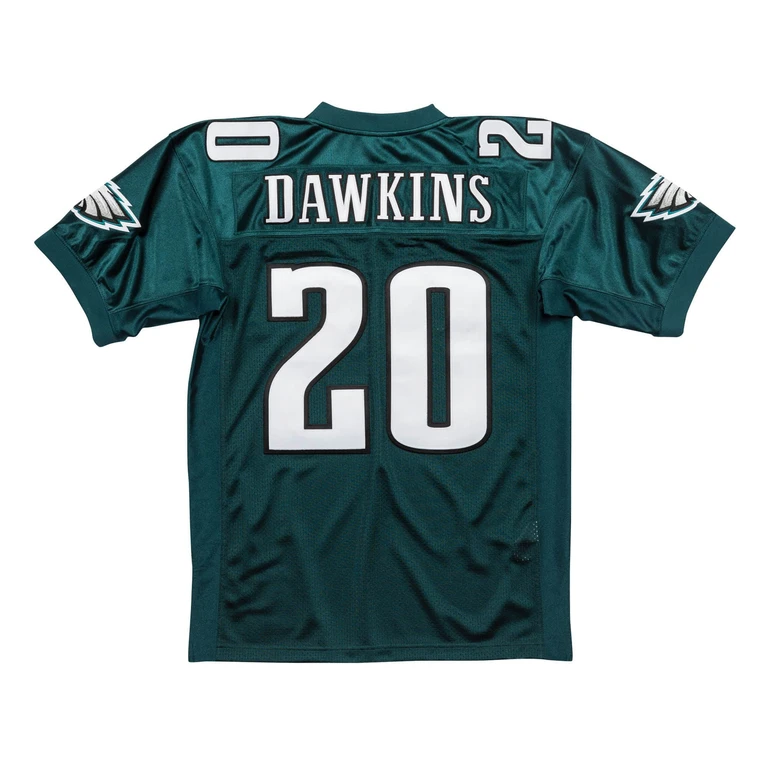 Men's NFL Authentic Jersey Eagles 1996 Brian Dawkins Jerseys
