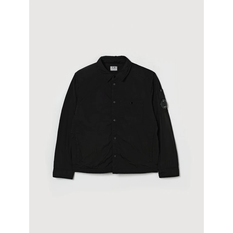 C. P. COMPANY Jacket Kids color Black (CUS01TL3C0060100)