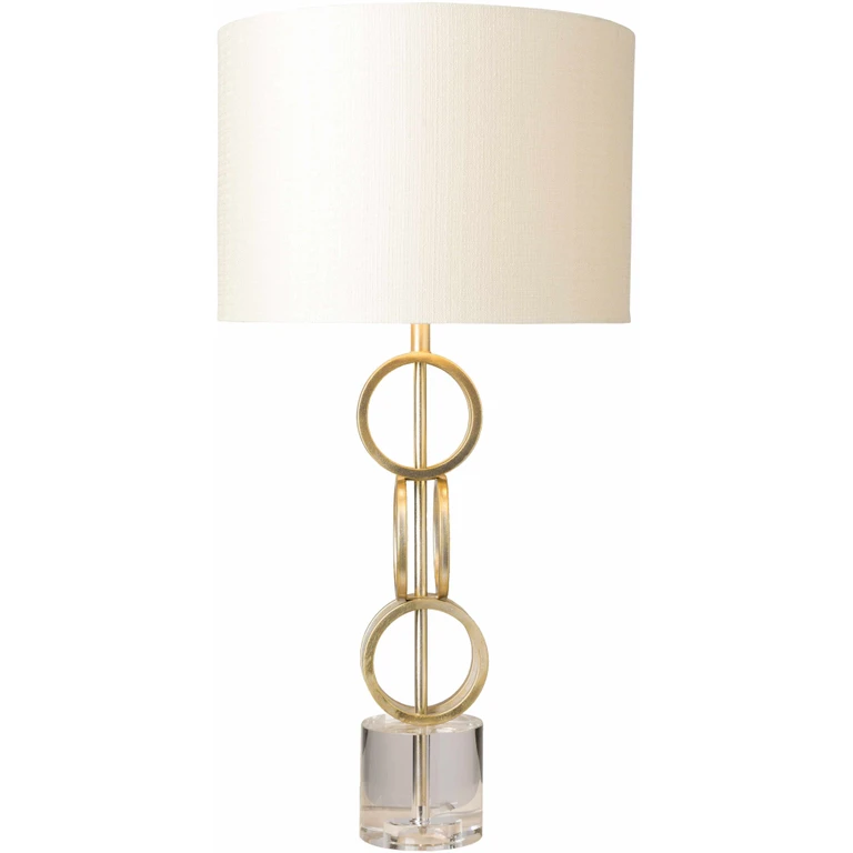 Zell Gold Crystal Table Lamp - Clearance
