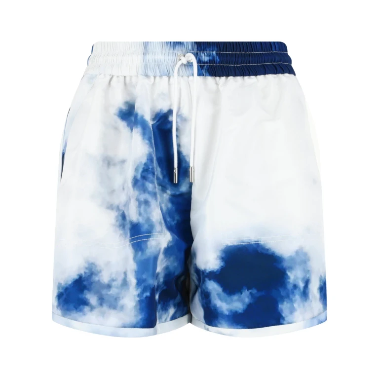 Sky Print Dolphin Shorts