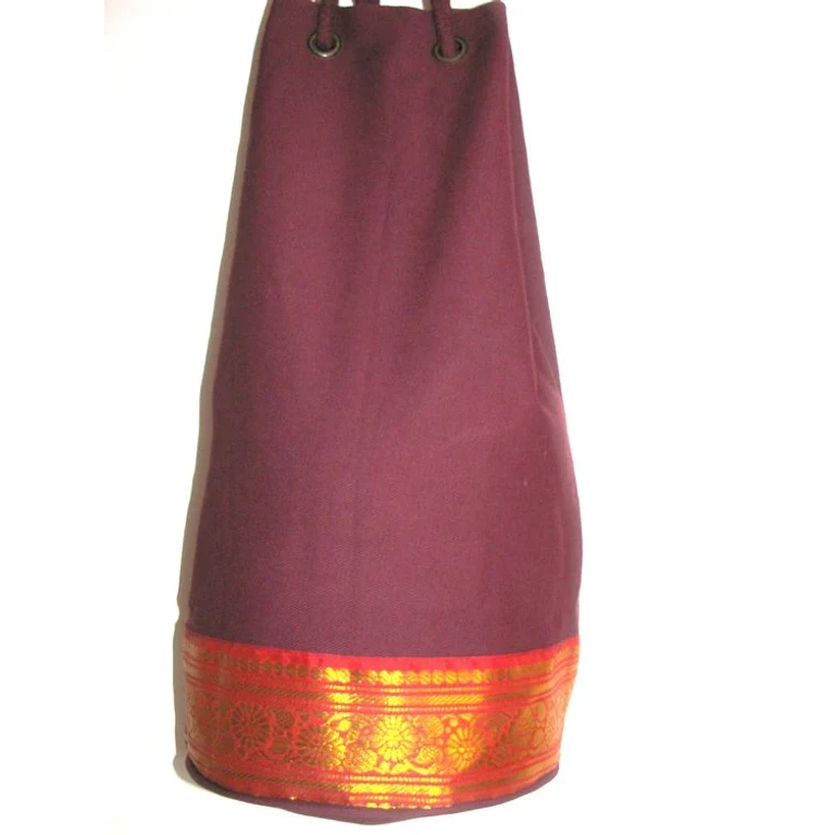 OMSutra  Kids Mandala Yoga  Mat Bag with Saree Lace