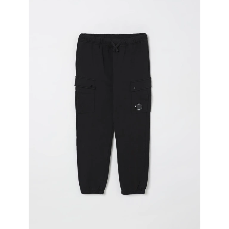 C. P. COMPANY Pants Kids color Black (CUP00ZLCA7660100)