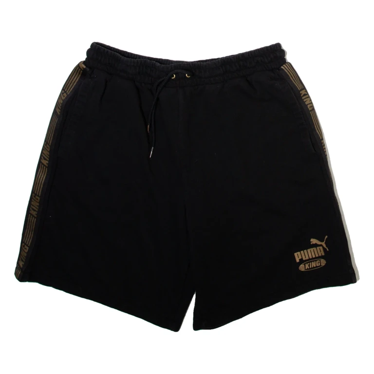 PUMA Mens Casual Shorts Black L W28