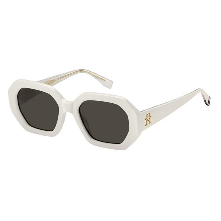 Grey Geometric Ladies Sunglasses TH 2155/S 0SZJ/IR 52
