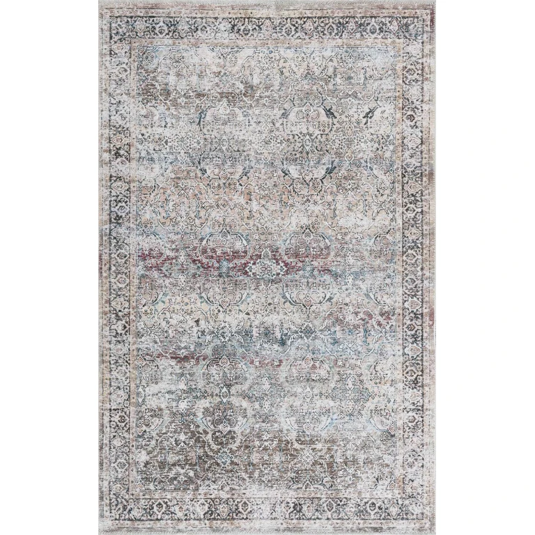 Olive Holi-2304 Washable Area Rug