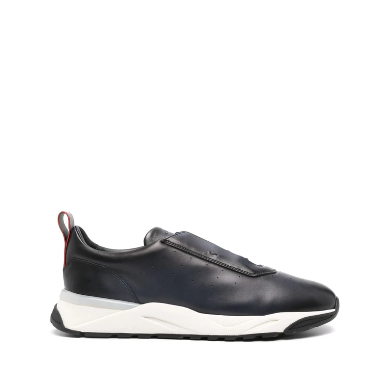 Santoni Leather Sneakers