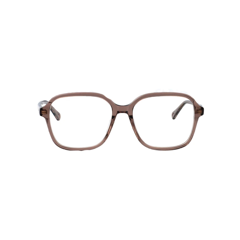 Chloé Ch0313o 005 Pink-pink-transparent Acetate Optical - Women