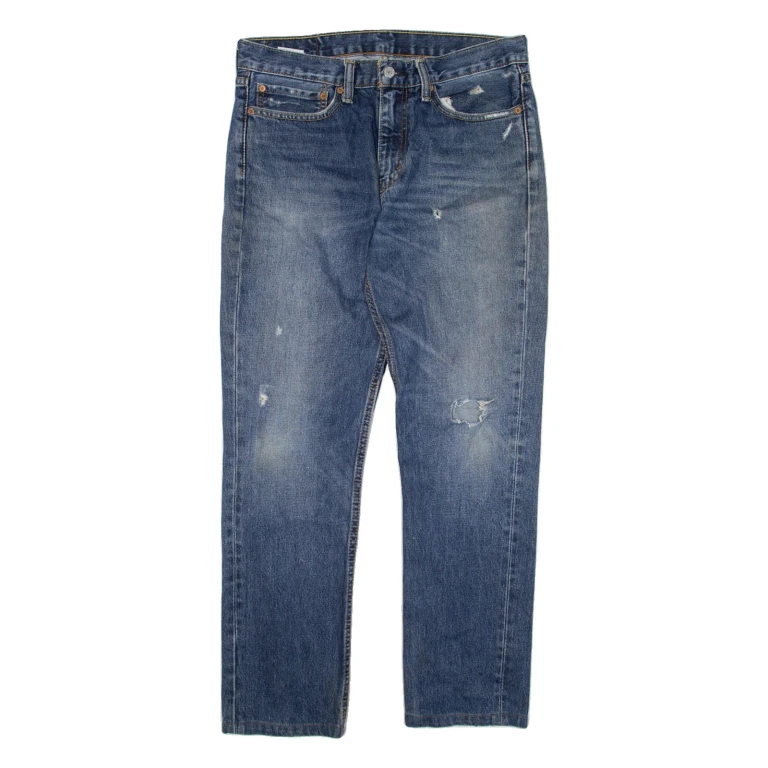 LEVI'S 511 Jeans Mens Blue Slim Straight W34 L34