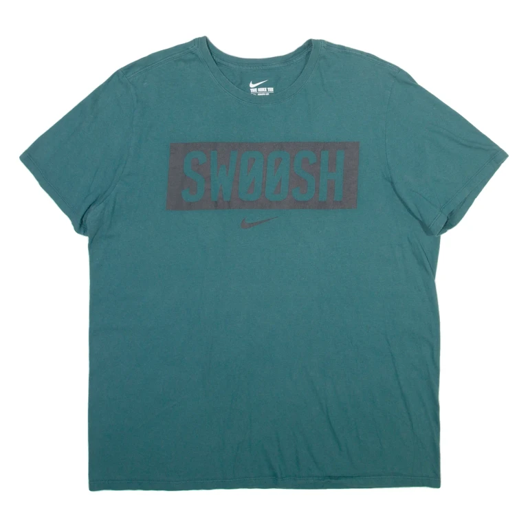 NIKE Mens T-Shirt Blue XL
