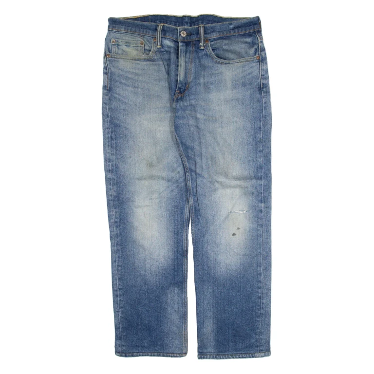 LEVI'S 514 Jeans Mens Blue Regular Straight W32 L30