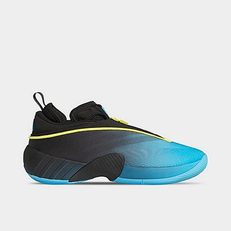 Men's D. O.N. Issue #7 Basketball Shoes in Lucid Aquamarine/Core Black/Yellow Size: 6.5