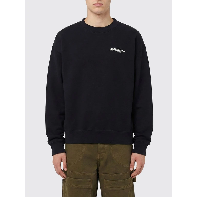 OFF-WHITE Sweatshirt Men color Black (44MBA054S26F0050001)