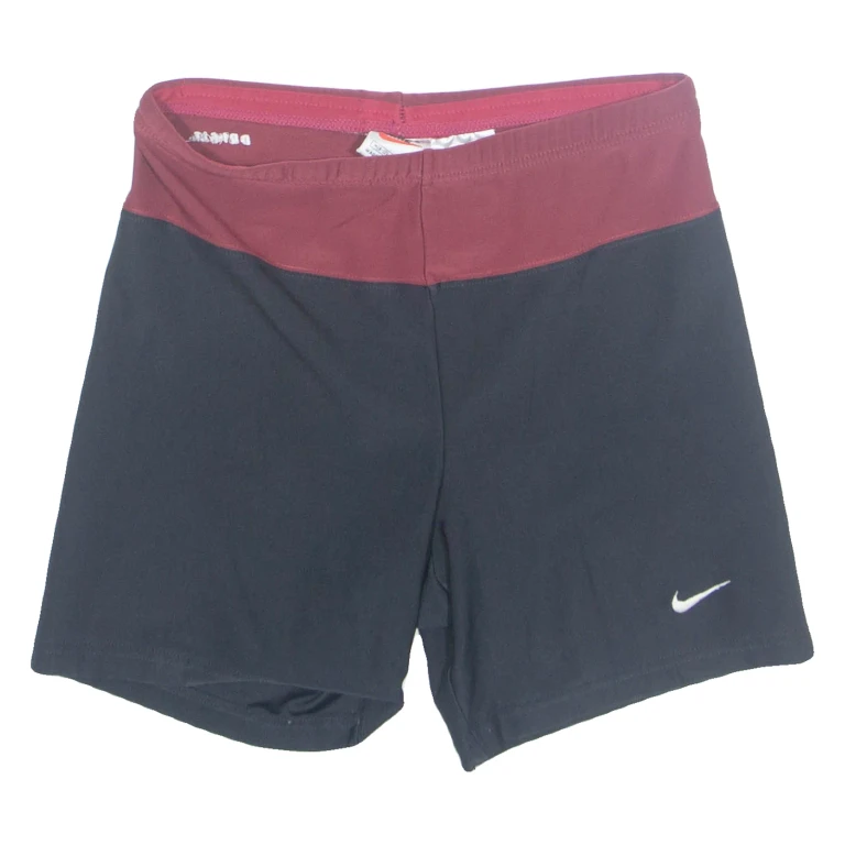 NIKE Dri Fit Womens Sports Shorts Black S W25