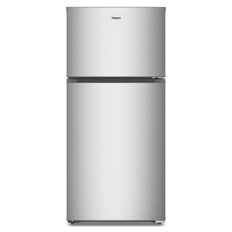 28 in. Wide Top Freezer Refrigerator with Total Coverage Cooling in Black