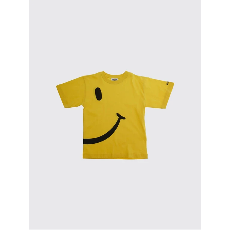 Boy's Graphic Print Cotton T-shirt with a Crew Neck Design (H8M05GLAA0150577)