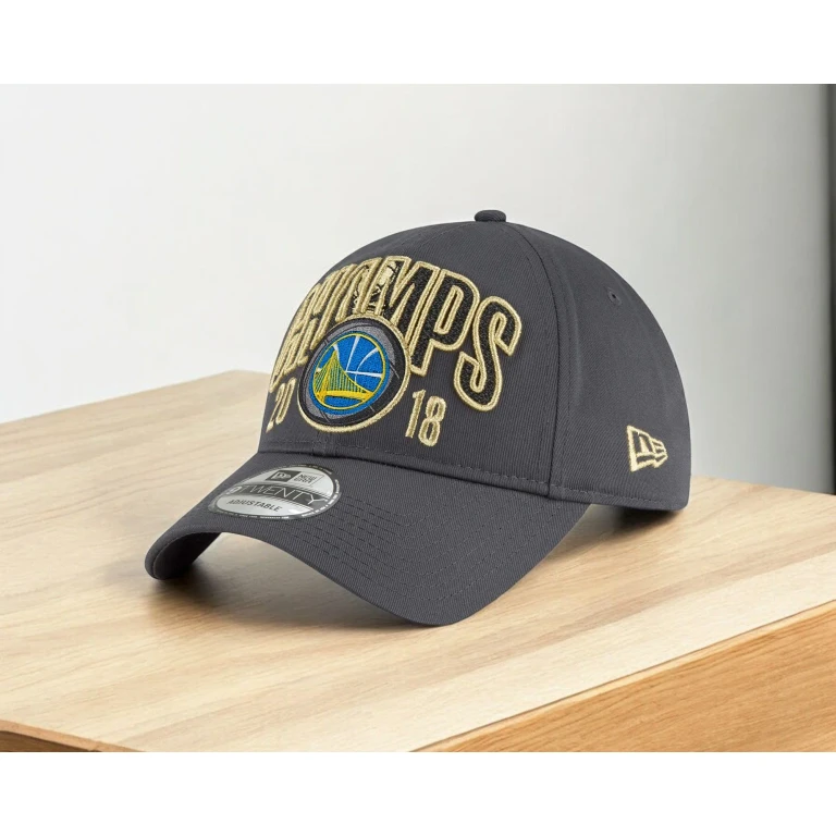 Men's NBA Golden State Warriors Champs 18 9Twenty Strapback Hats