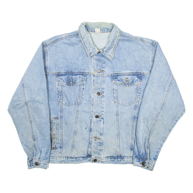 Mens Denim Jacket Blue M