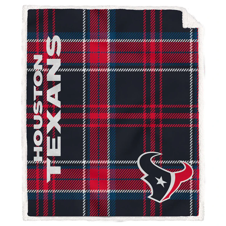 NFL Team Classic Plaid Throw 50x60