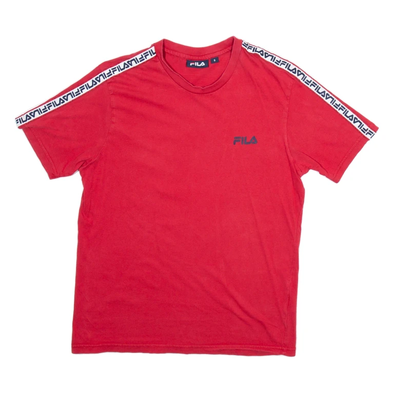 FILA Mens T-Shirt Red S