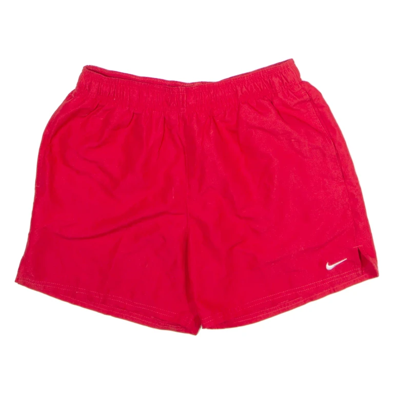 NIKE Mens Swimming Shorts Red M W28