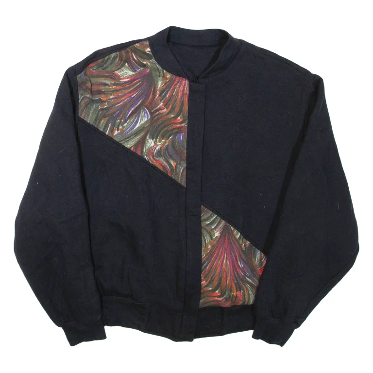 Mens Track Jacket Black M