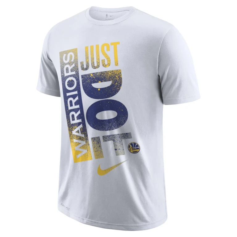 Men's NBA Golden State Warriors Dri-Fit "Just Do It" T-Shirt