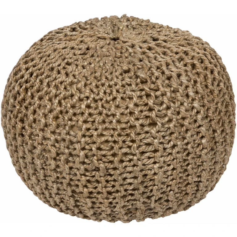 Merrittstown Cotton Knitted Pouf