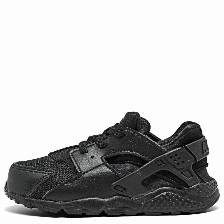 Toddlers Air Huarache Run 'Triple Black' Sneakers