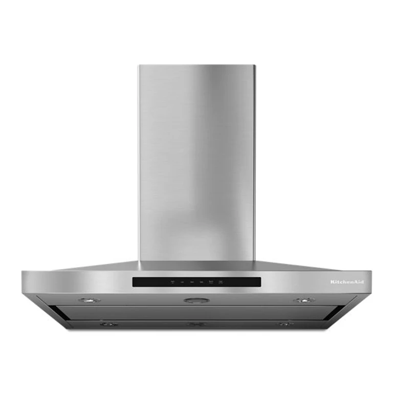 36" Island-Mount, 3-Speed Canopy Hood in Steel