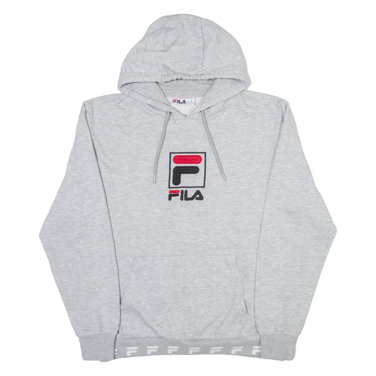 FILA Mens Grey Hoodie M