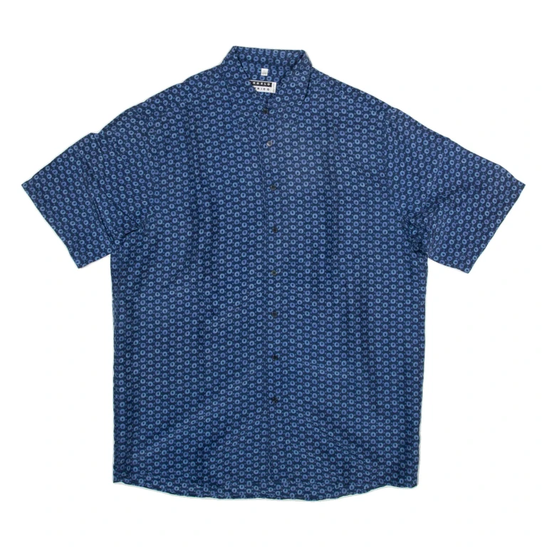 ANGELO LITRICO Mens Shirt Blue L