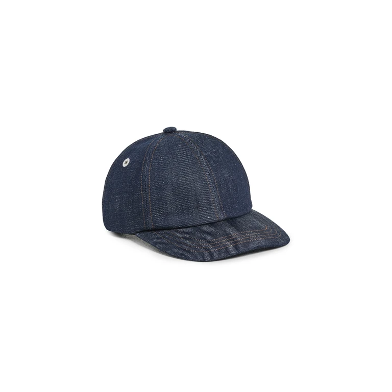 AMI Ami Denim Cap Indigo One Size