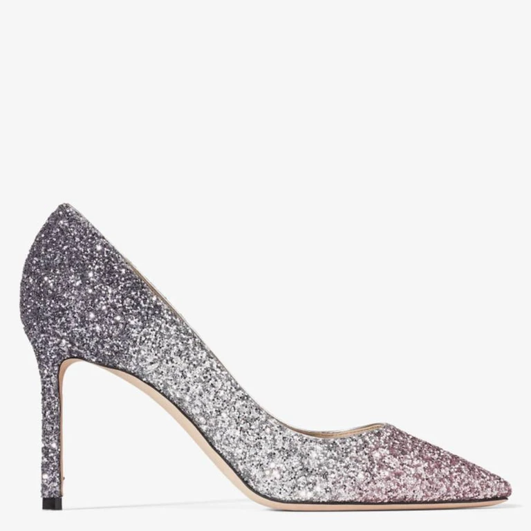 Romy 85 Degrade Glitter Pumps, Brand Size 34 ( US Size 4 )