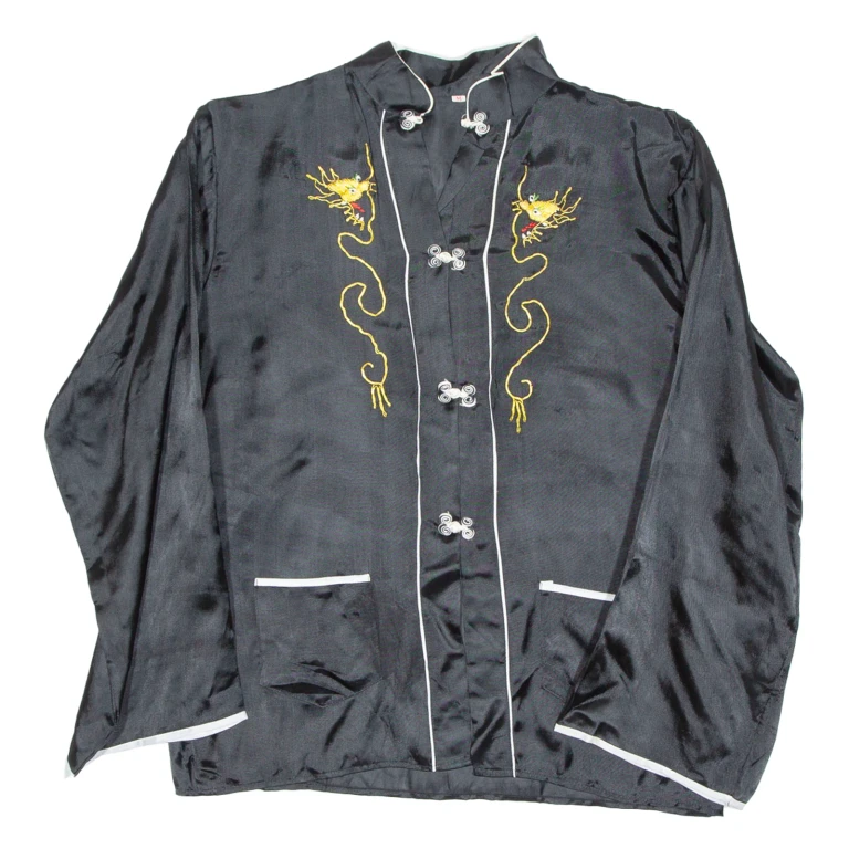 Womens Blouse Black Long Sleeve M