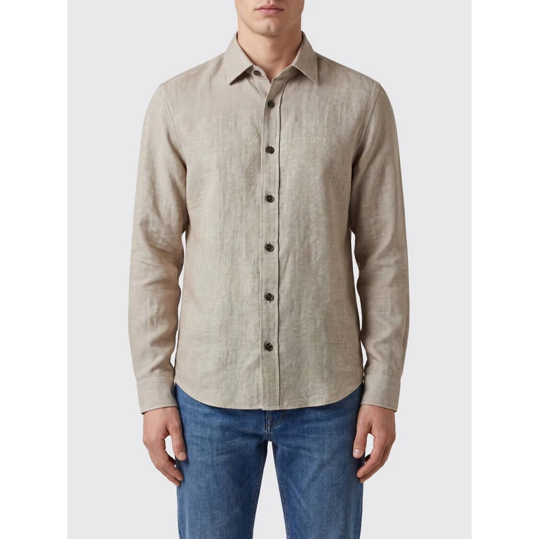 Shirt Jacket in Linen, Wool, Silk and Cashmere (UHV75A3SOT52N03G054)