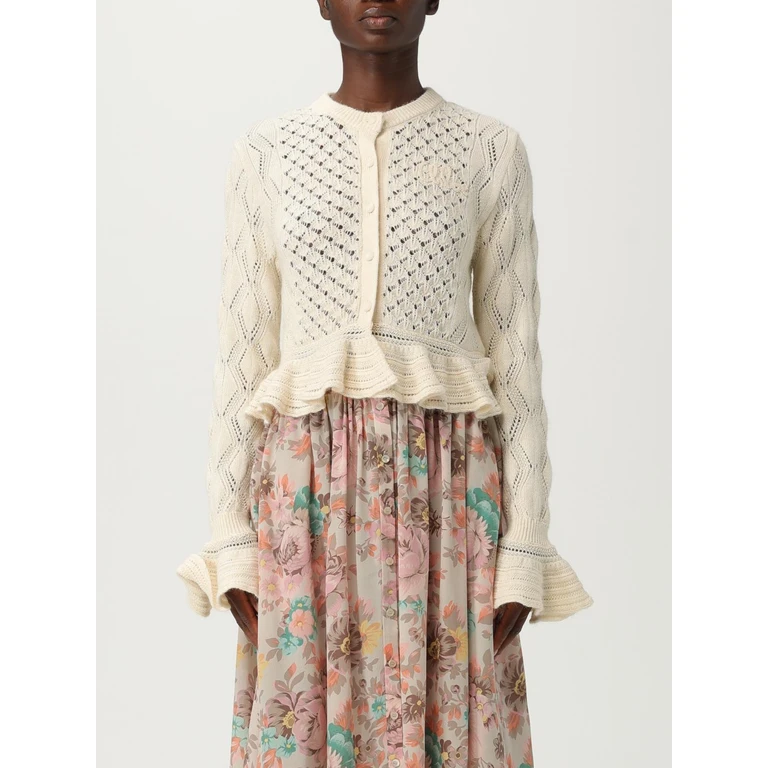 CHLOÉ Sweater Woman color White (CH25AMC01590107)