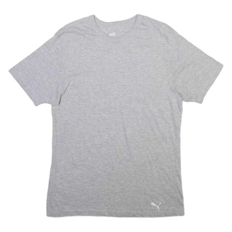 PUMA Mens T-Shirt Grey L